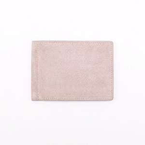 Zenos High Quality Women's Luxurious Double-fold PU Leather <b>Wallet</b> Colorful Suede RFID Blocking Credit Card <b>Holder</b> OEM/ODM - Product Image 2