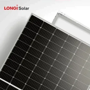 高转换效率LONGI 500W 535w 550w家用太阳能电池板系统最佳太阳能电池板
