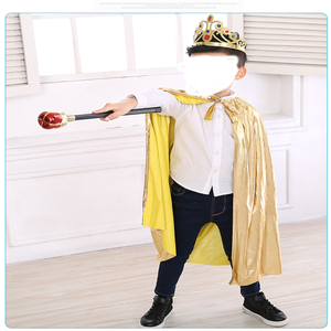 Los niños y las niñas cosplay Príncipe traje <span class=keywords><strong>de</strong></span> la princesa del cabo <span class=keywords><strong>de</strong></span> capa para <span class=keywords><strong>Halloween</strong></span> - Product Image 2