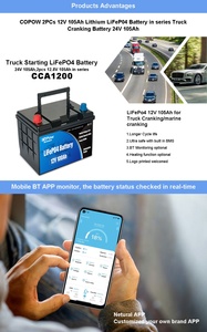 OEM ODM на заказ, 10000 мАч, 12 В, 100 А · ч - Product Image 5