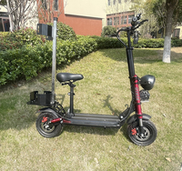 Trotinette électrique à double moteur 4000W, pneus de 12 pouces, mini moto tout-terrain, longue portée, scooters électriques pour adultes, 100 km d'autonomie