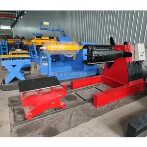 Automatic 10 Ton Unwinder Sheet Metal Coil Steel Strip Hydraulic Uncoiler Manual Decoiler for Roll Forming Press Machine