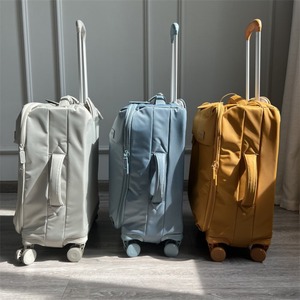 Maleta de Cabina Oxford Naranja de Moda, con Ruedas, <span class=keywords><strong>para</strong></span> Viajes Globales, Ligera, de Tela, Personalizada, Venta al Por Mayor de Fábrica - Product Image 4