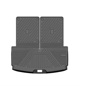 Tapetes de Piso de Alta Calidad TPE 5D, Tapete para Maletero de Auto Impermeable, Juego Completo de Tapetes para Auto para Ford Explorer XLT Corsa - Product Image 1