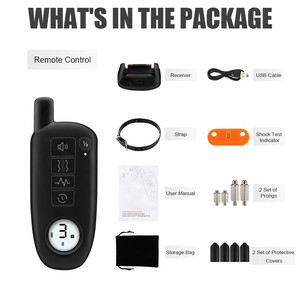 <span class=keywords><strong>Collar</strong></span> de Adiestramiento para Perros Resistente al Agua, <span class=keywords><strong>Collar</strong></span> de Choque Recargable con Alcance <span class=keywords><strong>Extra</strong></span> Amplio de 1300 pies, <span class=keywords><strong>Collar</strong></span> Eléctrico con Sonido para Perros - Product Image 6