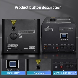 Máquina de Chispas Frías a Prueba de Agua para Exteriores AICPOSE, Personalizable, con Control Remoto, 1700W, para Eventos y Escenarios - Product Image 5