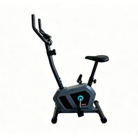 Vélo d'exercice vertical à résistance magnétique TOPFIT, 8 niveaux, vélo d'appartement pour la maison, équipement de fitness