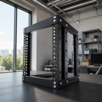 Starlink Rack de relais de 19 pouces Rack ouvert à 4 poteaux Rack de serveur à cadre ouvert