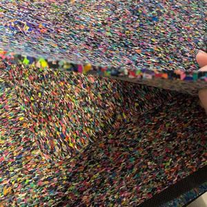 PUR-collé caoutchouc granulé acoustique isolation phonique absorbant les chocs polyuréthane collé <span class=keywords><strong>mousse</strong></span> rouleaux caoutchouc-liège tapis de découplage - Product Image 5