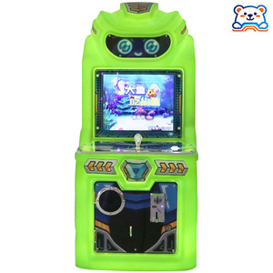 Machine de tir <span class=keywords><strong>à</strong></span> deux pistolets <span class=keywords><strong>à</strong></span> monnayeur pour enfants, avec gros boutons, pour jeux <span class=keywords><strong>à</strong></span> prix, amusante, pour centre commercial, machine <span class=keywords><strong>à</strong></span> cadeaux et jouets - Product Image 1