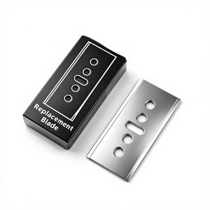 Couteau à ouvrir les boîtes 39x12x0.25, couteau à découper les cartons, lame de rechange pour ouvre-boîtes automatique rétractable, lame à découper le carton - Product Image 5