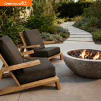 Chaise longue en teck massif, mobilier de jardin extérieur pour parc, cour, patio, appartement, hôtel, école, villa, salle de sport