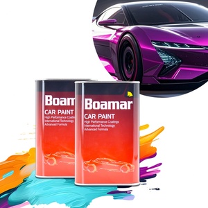 Pintura Automotriz para Carrocería, Revestimiento Metálico Sólido 2K para Reparación de Automóviles, Capa Final 2K Marina - Product Image 6