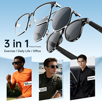 Gafas Inteligentes de Lujo para Hombre, Traducción en Tiempo Real, Grabación en Primera Persona, Micro-LED, Compatibles con iOS, Bloqueo de Luz Azul, en Stock