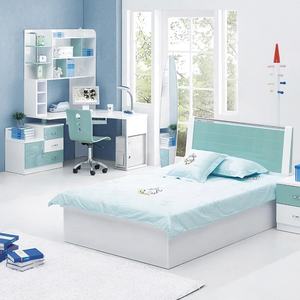 NOVA 20KAD042-cama de diseño de madera para niños jóvenes, dormitorio completo, suelo individual, pintura brillante, moderno, 20KAD042 - Product Image 2