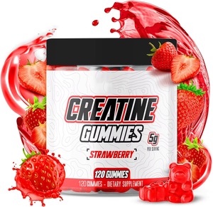 OEM Creatine เพาะกาย gummies Chewable Creatine และ pre-workout gummies อาหารเสริมสร้างกล้ามเนื้อไม่มีกลูเตน