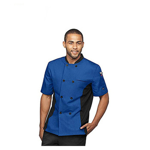 Uniformes franceses con paisaje de color rojo y negro, uniforme de chef para pintar, uniforme de <span class=keywords><strong>camarero</strong></span> chino para cocinar - Product Image 5