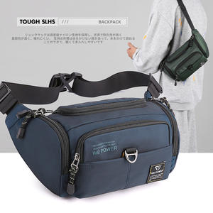 Riñonera Wepower para Hombre, Azul Rey, de Nailon, Gran Capacidad, Bandolera, para Viajes, Motociclismo y Actividades al Aire Libre - Product Image 5