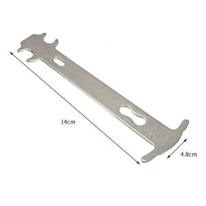 Indicador de desgaste de <span class=keywords><strong>cadena</strong></span> de <span class=keywords><strong>bicicleta</strong></span> portátil RIDERACE, regla de medición de calibre de <span class=keywords><strong>bicicleta</strong></span>, herramientas de reparación de reemplazo de bicicletas estiradas - Product Image 6