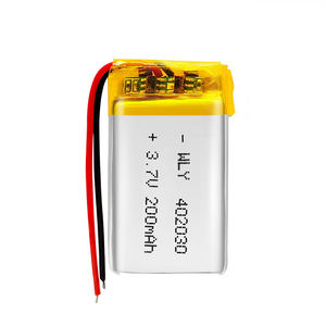 402030 150 мАч 180 мАч 200 мАч 3,7 В перезаряжаемая литий-полимерная батарея с заводской поставкой для фар - Product Image 6