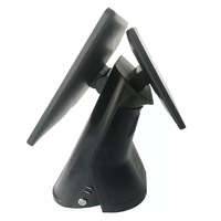 Système de caisse tactile capacitif Hongkai 15 pouces pour restaurant avec imprimante thermique et fonction de point de contrôle, compatible Windows/Android