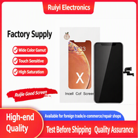 Écran LCD de téléphone portable pour iPhone X XR XS Max 11 12 13 14 15 16 17, assemblage d'écran tactile OLED Incell, vente en gros