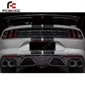 ตัวแยกขอบกันชนท้ายคาร์บอนไฟเบอร์ GT500สำหรับรถ <span class=keywords><strong>Ford</strong></span> <span class=keywords><strong>Mustang</strong></span> GT500อัพเกรดใหม่สำหรับการผลิต2018-2022 - Product Image 5