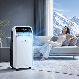 เครื่องปรับอากาศแบบพกพา 12000BTU สำหรับบ้าน เงียบ ติดตั้งง่าย ระบบทำความเย็น 220V 50Hz - Product Image 2