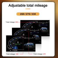 Pour BMW Série 3 E46 M3 1998-2006, tableau de bord LCD numérique, combiné d'instruments, compteur de vitesse multifonctionnel