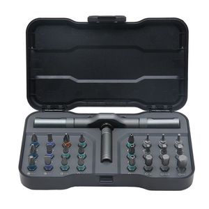 Juego de Destornilladores con Llave Dinamométrica Multiusos, Llave de Trinquete de Acero, Destornillador Magnético Multifuncional para Uso Diario - Product Image 1