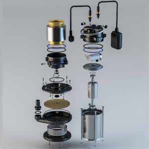 DAYUAN 2 pouces 1.5 KW 2HP en acier inoxydable électrique maison <span class=keywords><strong>Vertical</strong></span> bien Submersible <span class=keywords><strong>pompe</strong></span> à eau propre <span class=keywords><strong>avec</strong></span> interrupteur à <span class=keywords><strong>flotteur</strong></span> - Product Image 2