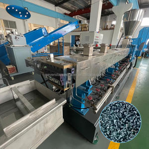 Machine de recyclage de filets à poisson PET sous système de pelletisation de brins d'eau machine de granulation parallèle à double vis - Product Image 6