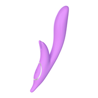Fernbedienungsfähiger Vibrator für Frauen mit 8 Frequenzmodi, Wasserdichter Silikon-Klitoris-Stimulator, Automatisches Teleskopisches Erwachsenen-Lustspielzeug