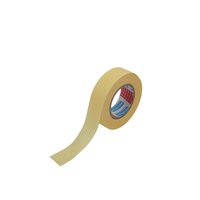 Ruban de masquage en papier crépon multi-largeurs 30 mm avec noyau en papier, personnalisable avec votre marque, couleurs blanc et jaune