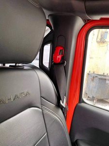 Cinturón <span class=keywords><strong>de</strong></span> <span class=keywords><strong>seguridad</strong></span> para <span class=keywords><strong>Jeep</strong></span> <span class=keywords><strong>Wrangler</strong></span> JL 2018-2021 ABS Interior B Pillar, 2 unidades - Product Image 4