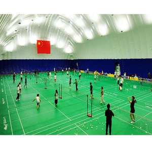 Gran Domo Hinchable Deportivo con Estructura Soporte para Padel, Campo <span class=keywords><strong>de</strong></span> Fútbol, Carpa Deportiva Inflable para Ejercicio - Product Image 6