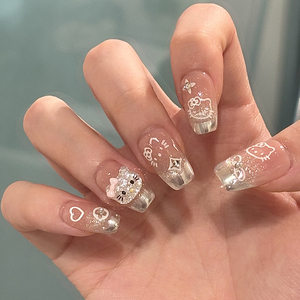 Productos de Arte de <span class=keywords><strong>Uñas</strong></span> Manuales de Alta Calidad Hechos a Mano, Cat Paradise, para Aplicación en <span class=keywords><strong>Uñas</strong></span> de Niñas - Product Image 2