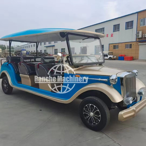 Voiture Classique Vintage Cabriolet 72V de Haute Qualité, Noire, Neuve, Vente Directe d'Usine Chinoise, Matériau Plastique pour Extérieur - Product Image 1