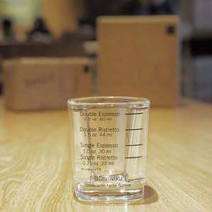Tasses à mesurer en verre de qualité supérieure de 60ml pour une utilisation de café expresso - Product Image 6