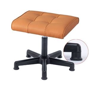 Lunch Break Adjustable Leather Footrest Footstool Elevated Sofa <strong>Stool</strong> Home <strong>Office</strong> Use Durable Contemporary Design - Product Image 6