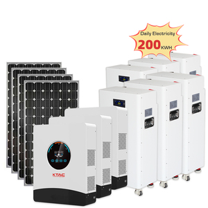 30kwh tắt lưới năng lượng mặt trời lai hệ thống năng lượng 11Kw biến tần hoàn chỉnh với pin lithium 51.2V 314ah nhà tấm pin mặt trời hệ thống năng lượng mặt trời - Product Image 5