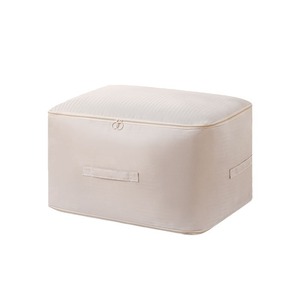 Nueva bolsa de almacenamiento para edredones Loulan, gran capacidad, comprimible, a prueba de humedad, para uso en el hogar y el dormitorio, poliéster gris, ligero - Product Image 5