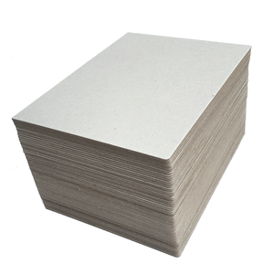 Superior Quality Core Hard <b>Thick</b> <b>Cardboard</b> Sheets: Custom Printed Grey Paperboard. - Product Image 1