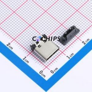 BX-TYPE-C-MLT24P USB Connector SMD Connector ( Connector Type: Type-C )( Gender: Female )( Mounting Type: Vertical Mount ) - Product Image 1