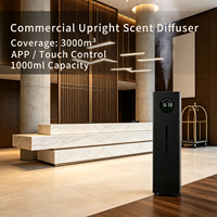 Diffuseur d'arômes intelligent commercial, couvrant une surface de 3000 m³, adapté aux hôtels, aux grands centres commerciaux, aux salles d'exposition.