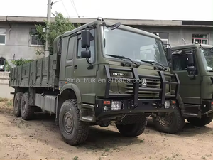 Sinotruk Howo 4x4 AWD All Wheel Drive 300hp diesel 16ton Cerca Estaca Caminhão De Carga com Lona - Product Image 2
