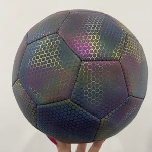 Balón de Fútbol Reflectante Holográfico Brillante, Tamaño 5, para Entrenamiento de Equipos al Aire Libre - Product Image 3