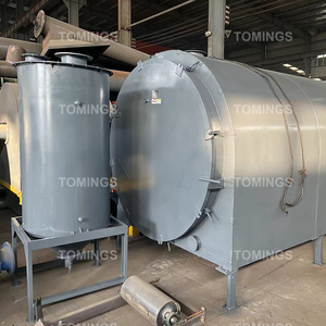 เตาเผาถ่านไม้กลมแบบกลไกแนวนอนขนาดเล็ก, อุปกรณ์เผาถ่านไม้และไม้ไผ่ - Product Image 1