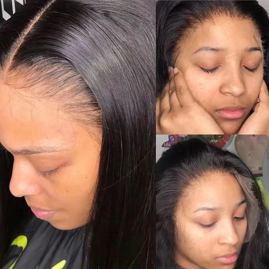 Pre Pluck Closure Human Hair HD Lace Wigs  Glueless Full Lace Front Wigs For Black Women Brazilian Hair Hd Lace Frontal Wigs