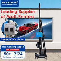 Langsung ke mesin lukis dinding, efek UV dinding vertikal mesin cetak seni dinding otomatis harga